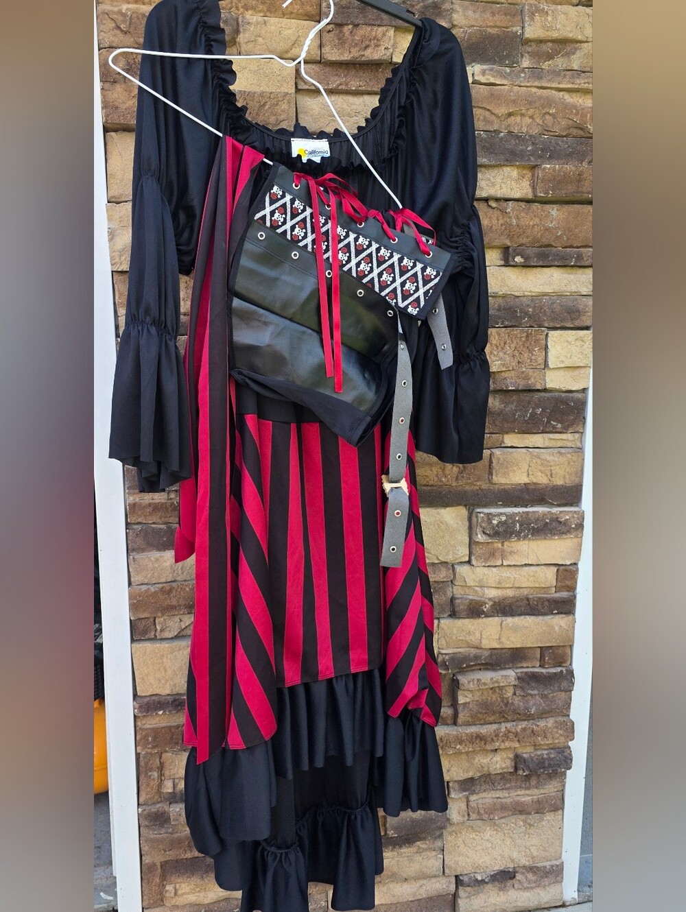 Plus Sized Pirate Wench Costume